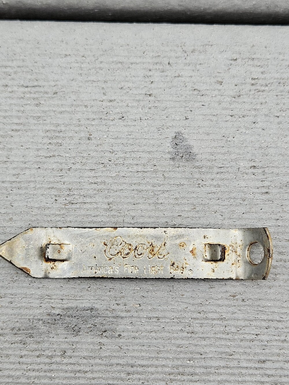 vintage Coors Light Beer Bottle Opener